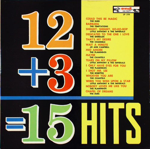 Various - 12+3=15 Hits (LP, Comp, Mono, RE)