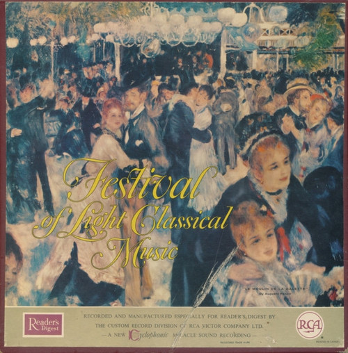 Various - Festival Of Light Classical Music (12xLP, Comp, Mono + Box)