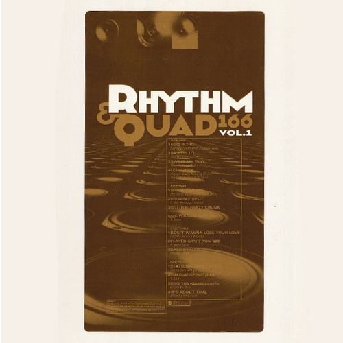 Various - Rhythm & Quad 166 Vol.1 (2xLP, Promo)