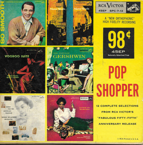 Various - The RCA Victor Pop Shopper  (3x7", EP, Comp, Fol)
