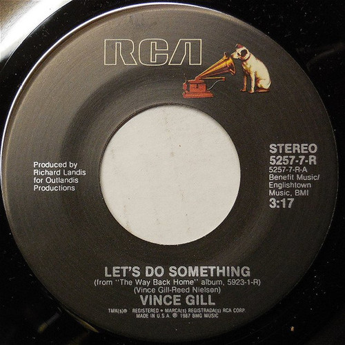 Vince Gill - Let's Do Something (7", Single)