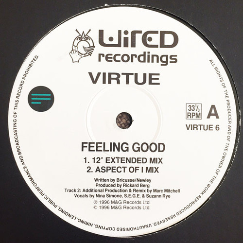 Virtue - Feeling Good (12")