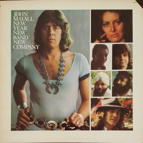 John Mayall - New Year, New Band, New Company (LP, Album, Pit)