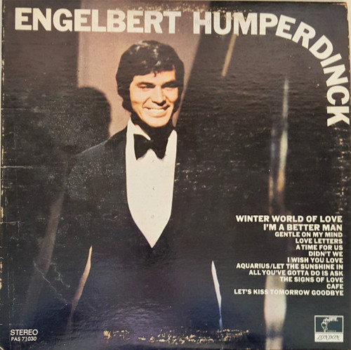 Engelbert Humperdinck - Engelbert Humperdinck (LP, Album, Wad)