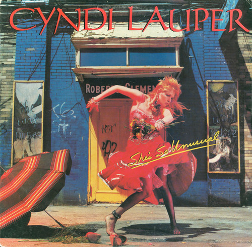 Cyndi Lauper - She's So Unusual (LP, Album, Pit)