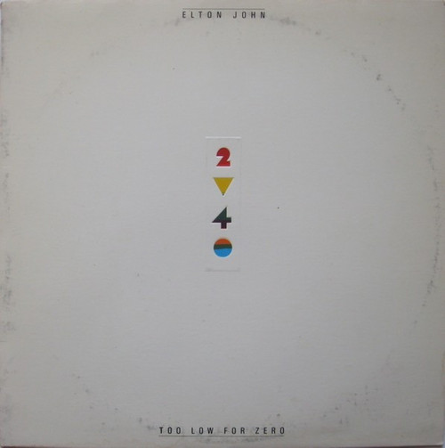 Elton John - Too Low For Zero (LP, Album, Spe)