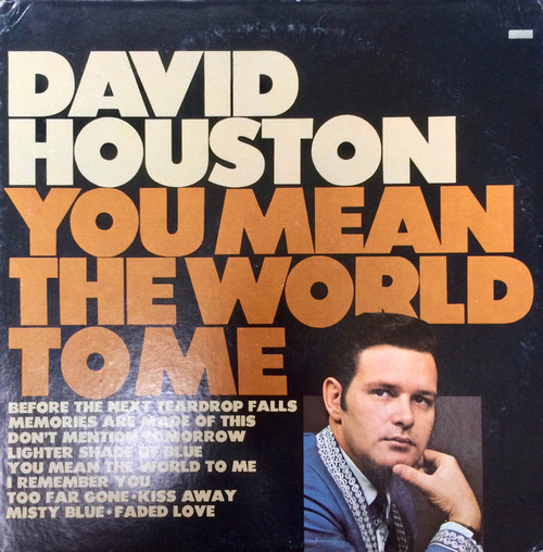 David Houston - You Mean The World To Me (LP, Album, Club)