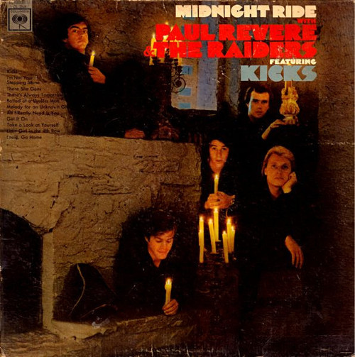 Paul Revere & The Raiders - Midnight Ride (LP, Album, Mono, Pit)