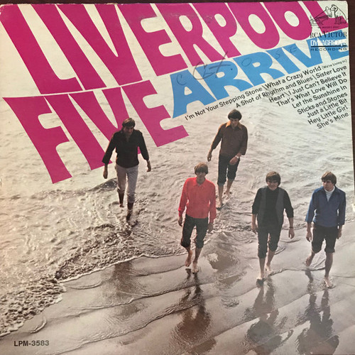 Liverpool Five - Arrive (LP, Album, Mono, Ind)