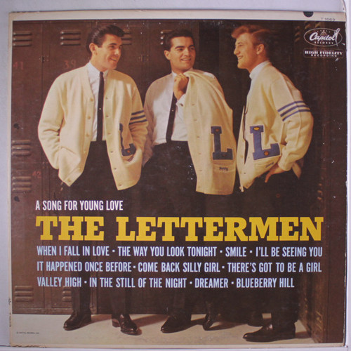 The Lettermen - A Song For Young Love (LP, Album, Mono, Scr)_4130220087