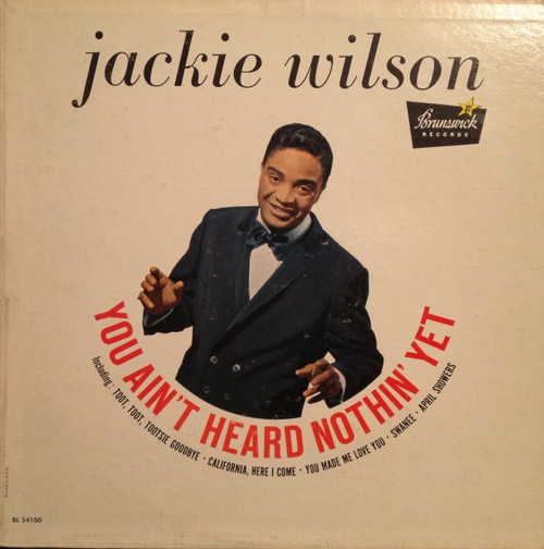 Jackie Wilson - You Ain't Heard Nothin' Yet (LP, Album, Mono)