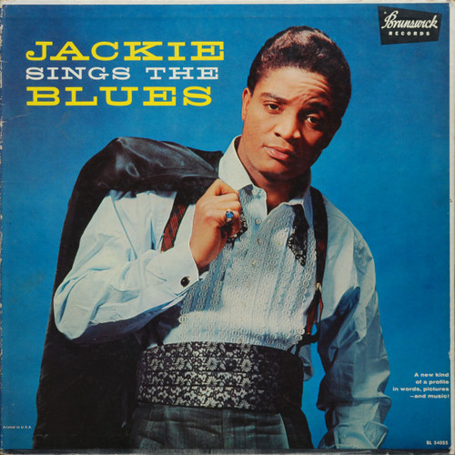 Jackie Wilson - Jackie Sings The Blues (LP, Album, Mono, Glo)
