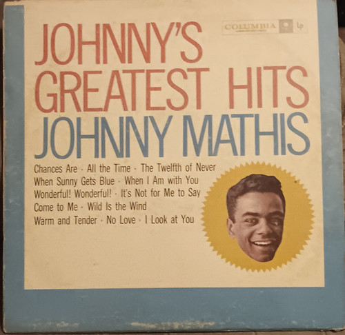 Johnny Mathis - Johnny's Greatest Hits  (12", Comp, Mono, RE, San)