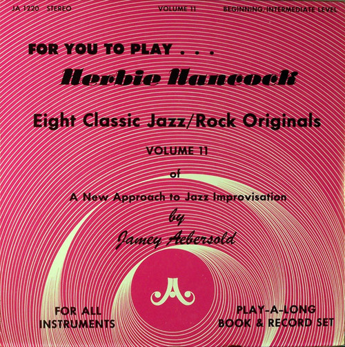 Jamey Aebersold - Herbie Hancock - Eight Classic Jazz/Rock Originals (LP, Album, RE)