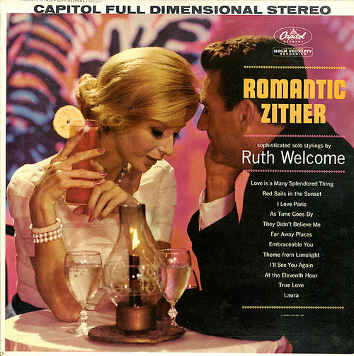 Ruth Welcome - Romantic Zither (LP, Album)