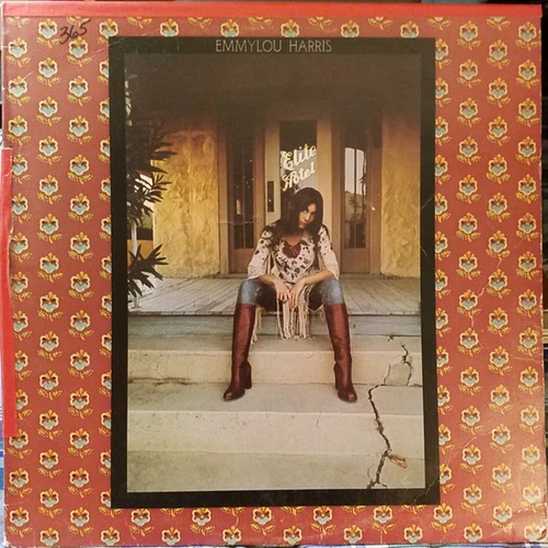 Emmylou Harris - Elite Hotel (LP, Album, RP, Win)