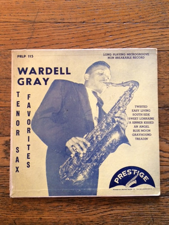 Wardell Gray - Tenor Sax Favorites (10", Album, Mono)