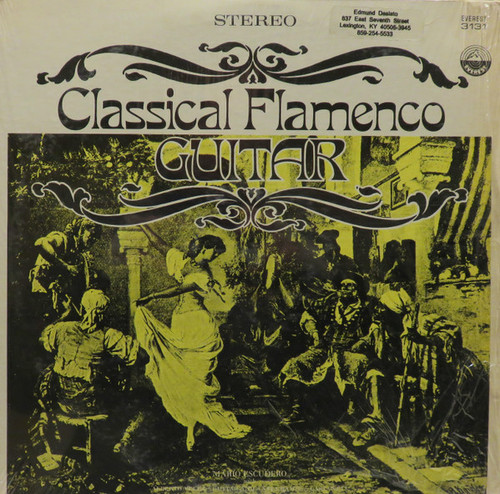 Mario Escudero - Classical Flamenco Guitar (LP, Album)