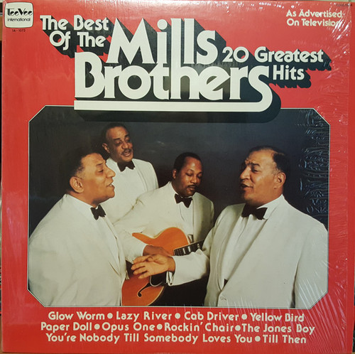 The Mills Brothers - The Best Of The Mills Brothers: 20 Greatest Hits (LP, Comp)_4160792889