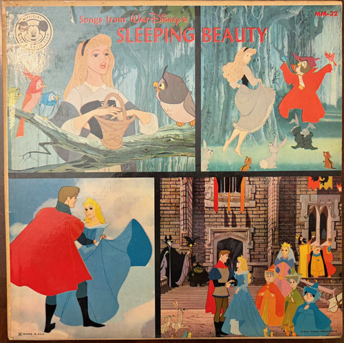 Various - Songs From Walt Disney's Sleeping Beauty (LP, Album, RP)
