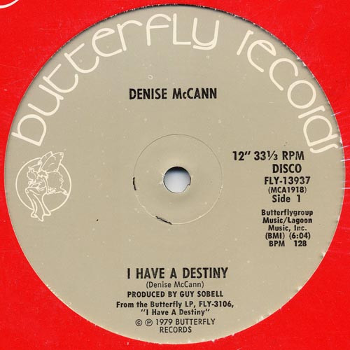 Denise McCann - I Have A Destiny / I Like The Look (12", Single)