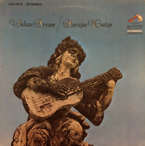 Julian Bream - Baroque Guitar (LP, Album, RE)