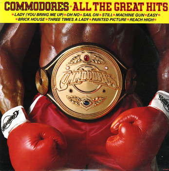 Commodores - All The Great Hits (LP, Comp)_4166200557