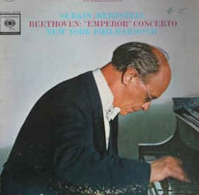 Beethoven* / Serkin*, Bernstein*, New York Philharmonic - "Emperor" Concerto (LP, Mono)