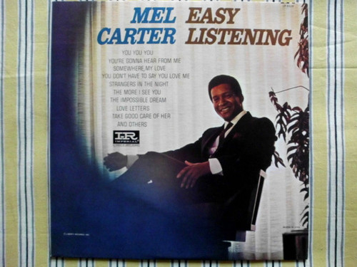 Mel Carter - Easy Listening (LP, Album, Mono)_4167829554