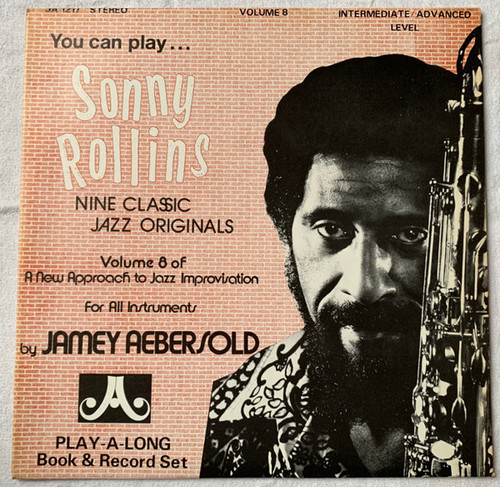 Jamey Aebersold - Sonny Rollins Nine Classic Jazz Originals (LP)_4167800154