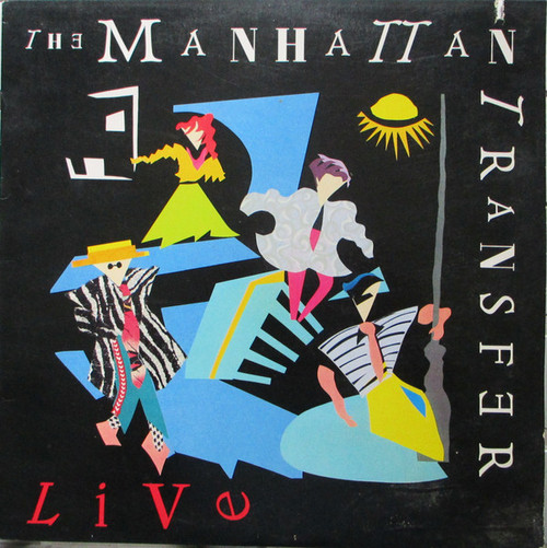 The Manhattan Transfer - Live (LP, Album, SP )