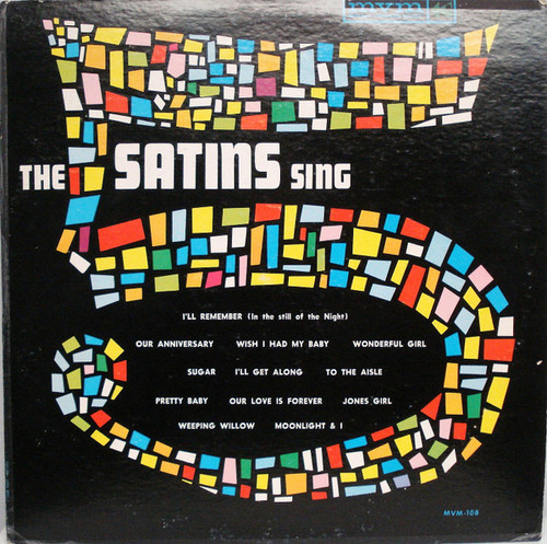 The Five Satins - The 5 Satins Sing (LP, Album, RE)