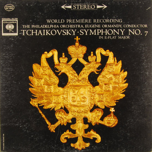 The Philadelphia Orchestra, Eugene Ormandy, Tchaikovsky* - Symphony No. 7 (In E-Flat Major) (LP, Album)