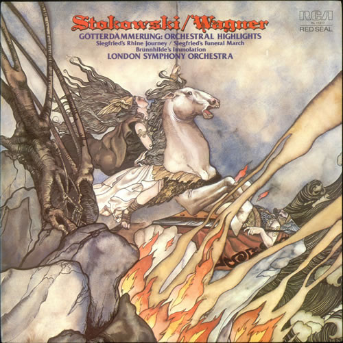Leopold Stokowski Conducting London Symphony Orchestra - Götterdämmerung Orchestral Highlights (LP)