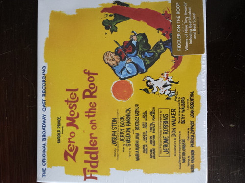 Original Broadway Cast* - Fiddler On The Roof (CD, Album)