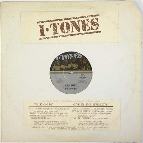 The I-Tones* - Walk On By / Give Us The Strength (12")