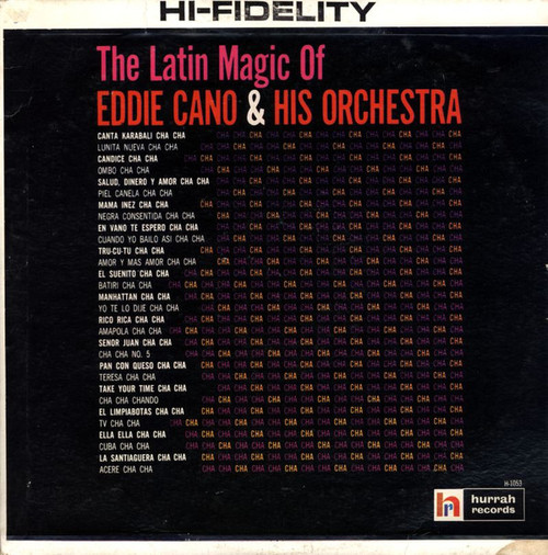 Eddie Cano And His Orchestra - The Latin Magic Of Eddie Cano & His Orchestra (LP, Mono)