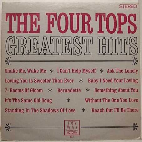 Four Tops - Four Tops Greatest Hits (LP, Comp)_4200745680