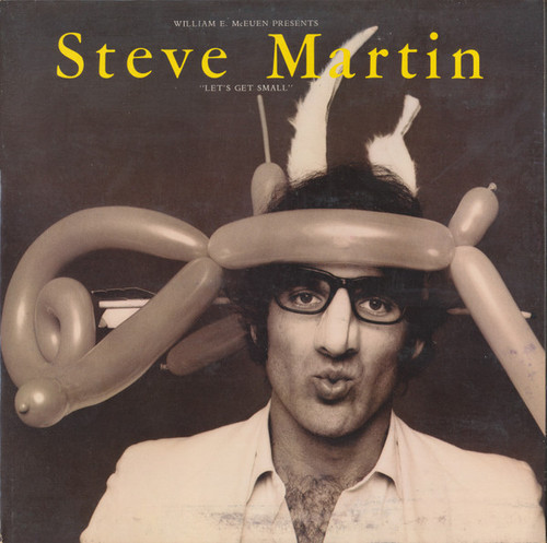Steve Martin (2) - Let's Get Small (LP, Album, Los)