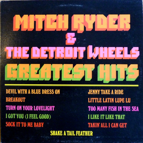 Mitch Ryder & The Detroit Wheels - Greatest Hits (LP, Comp)
