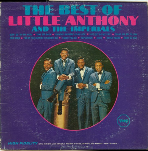 Little Anthony & The Imperials - The Best Of Little Anthony & The Imperials (LP, Comp, Mono, RE)