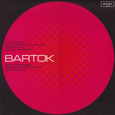 Bartok*, The Academy Of St Martin-in-the-Fields* Directed By Neville Marriner* - Music For Strings Percussion And Celeste / Divertimento (LP, Album)