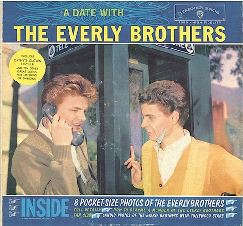 The Everly Brothers* - A Date With The Everly Brothers (LP, Album, Mono)_4209898713