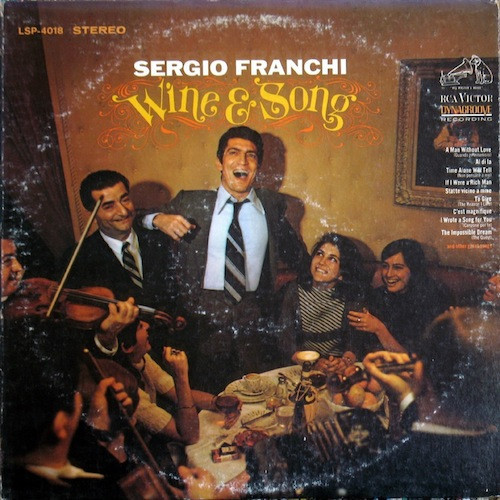 Sergio Franchi - Wine & Song (LP)