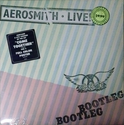 Aerosmith - Live! Bootleg (2xLP, Album, Ter)