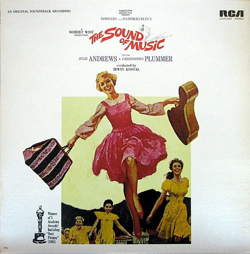 Rodgers And Hammerstein* / Julie Andrews, Christopher Plummer, Irwin Kostal - The Sound Of Music (An Original Soundtrack Recording) (LP, Album, RE, Ind)