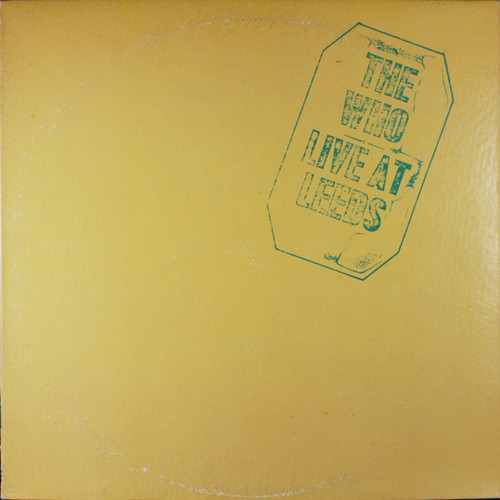 The Who - Live At Leeds (LP, Album, RE)