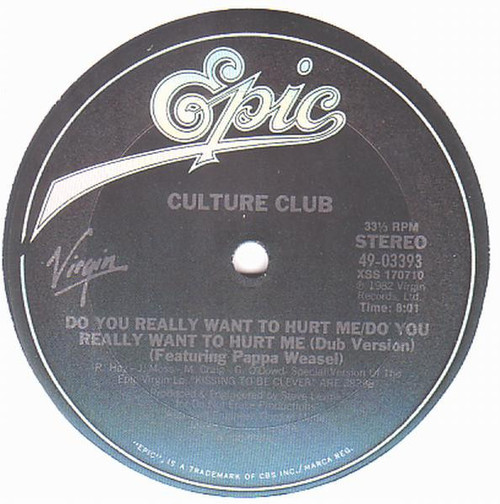 Culture Club - Do You Really Want To Hurt Me (12")