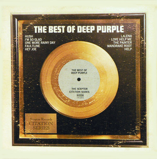 Deep Purple - The Best Of Deep Purple (LP, Comp, RE, Yel)