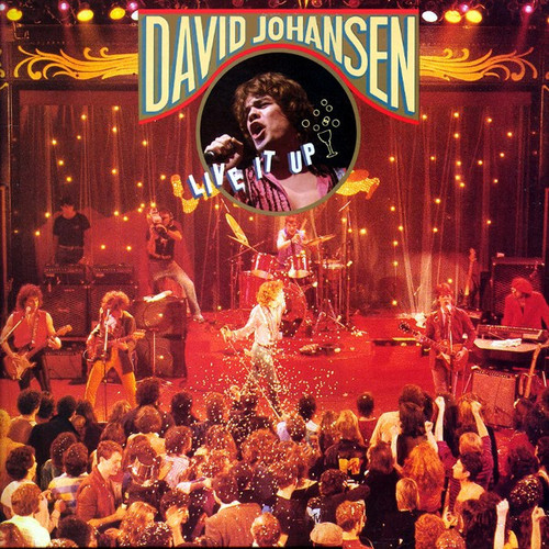 David Johansen - Live It Up (LP, Album, Pit)